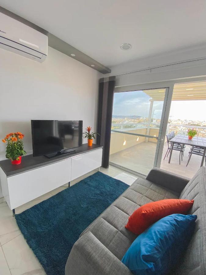 Apartamento The Blue Mill Penthouse With Beautiful Views Naxxar Exterior foto